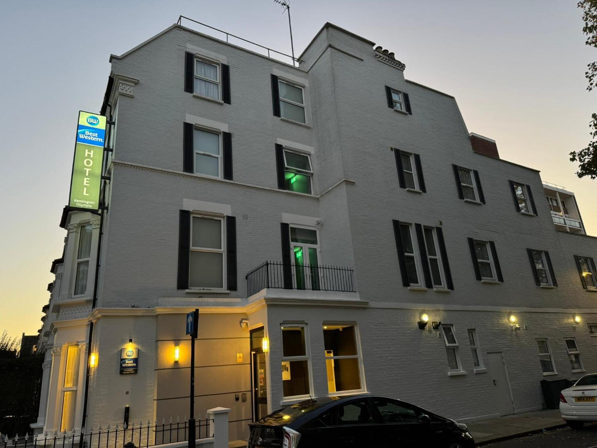 Best Western Kensington Olympia Hotel London Eksteriør billede